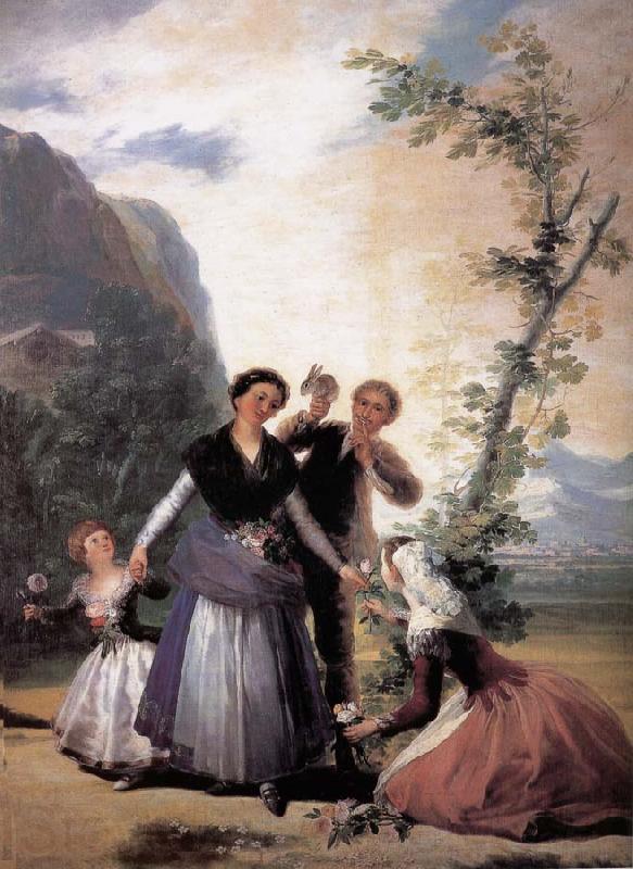 Francisco Goya Spring Norge oil painting art